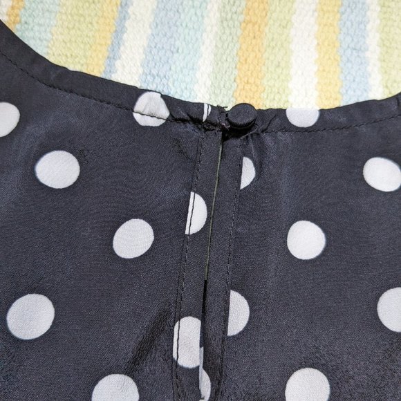 🛍️ BUNDLE ONLY • Merona black & white polka dot blouse Small - Picture 13 of 14